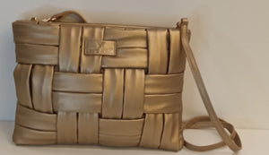 Bolso cruzar dorado