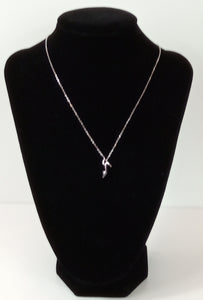 Cadena con colgante plata