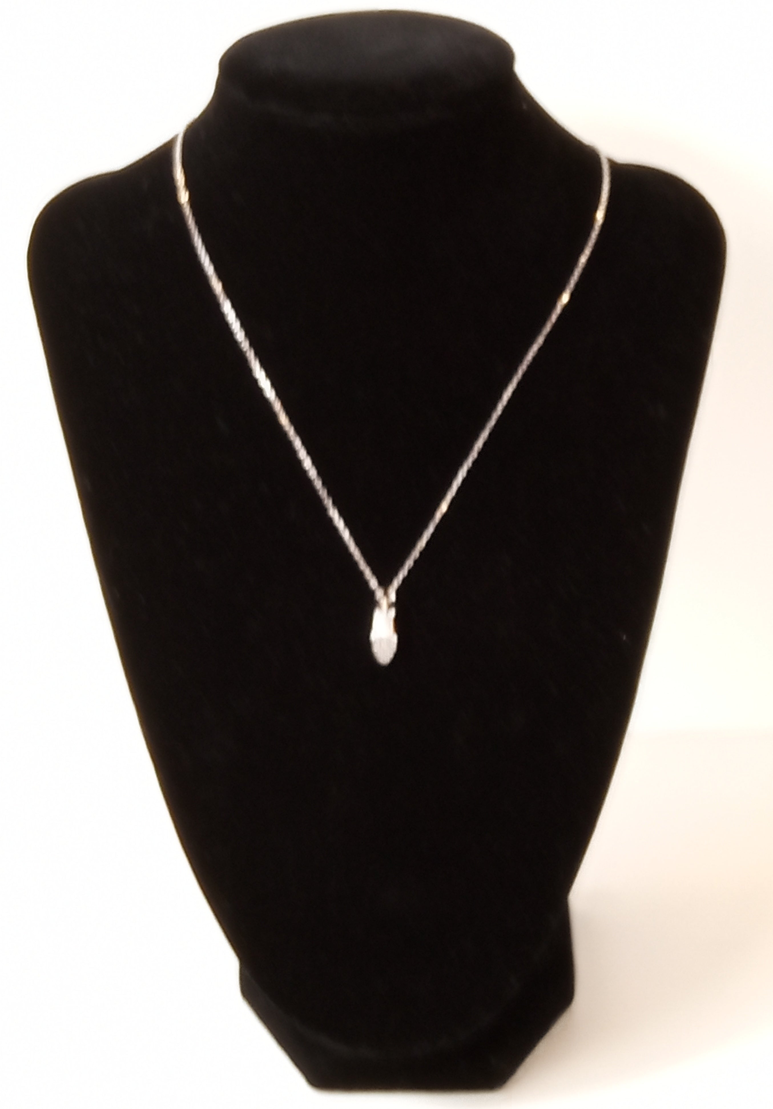 Cadena con colgante plata