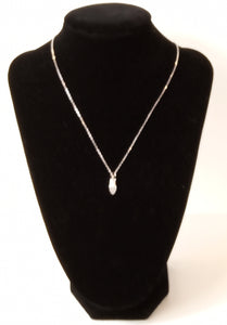 Cadena con colgante plata