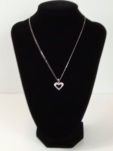Colgante de Corazón circonitas