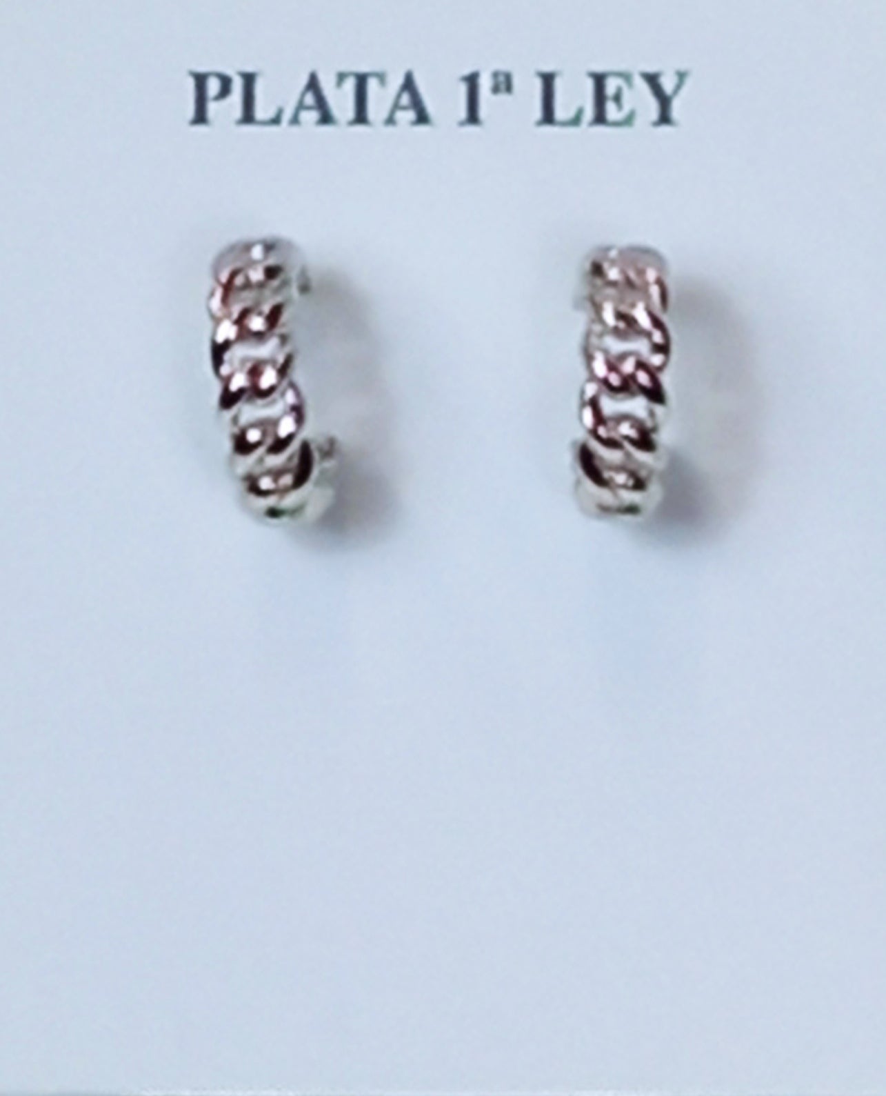 Pendiente de plata