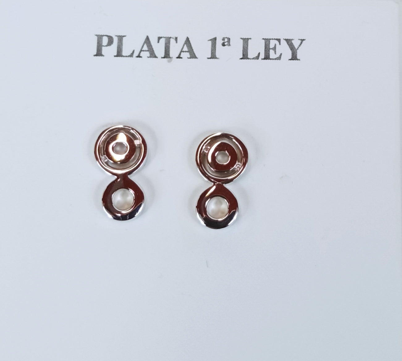Pendiente plata